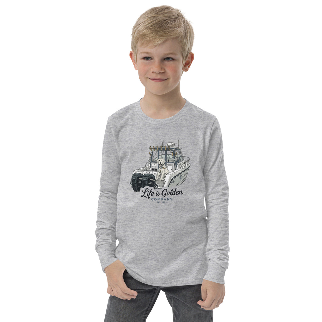 Boat Life Youth long sleeve tee