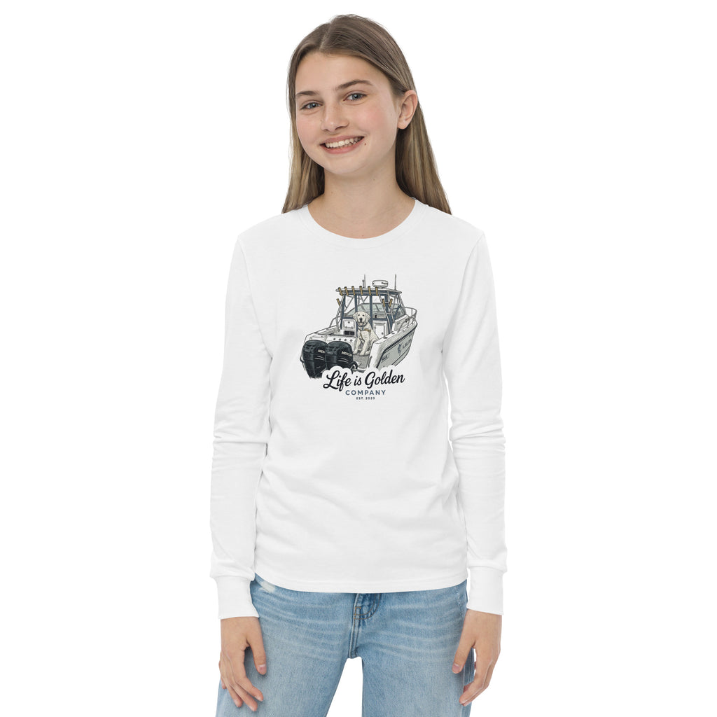 Boat Life Youth long sleeve tee