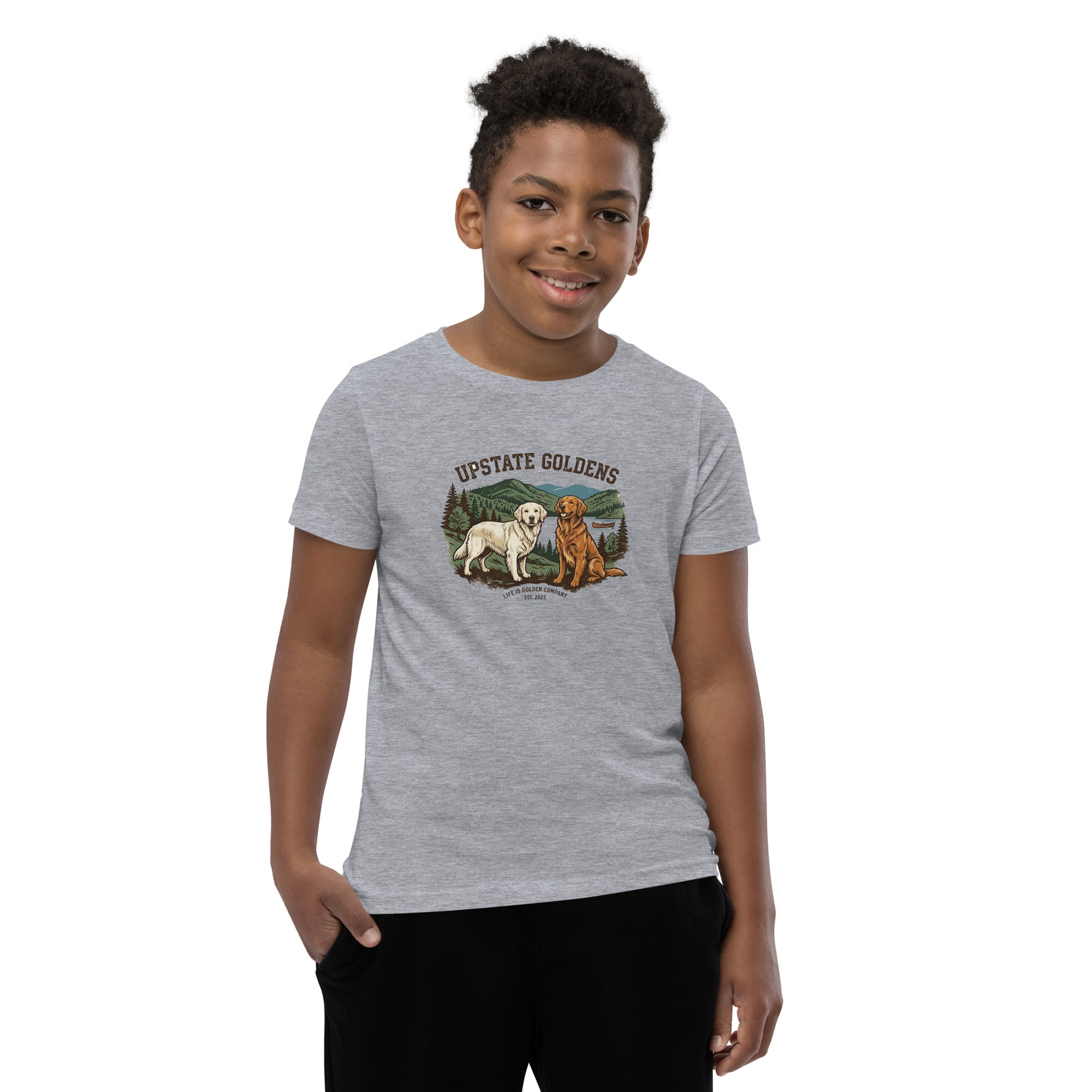 Upstate Goldens Youth Short Sleeve T-Shirt