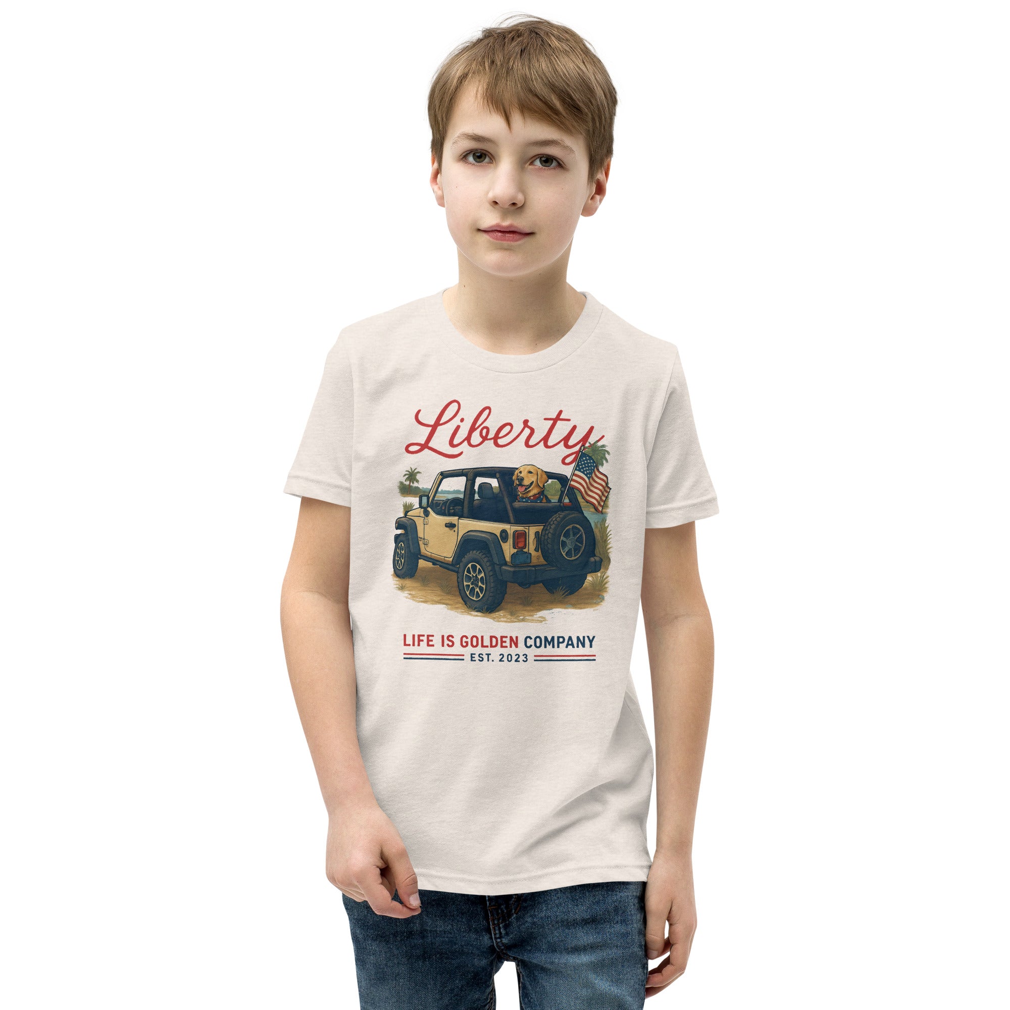 Liberty Jeep Youth Tee