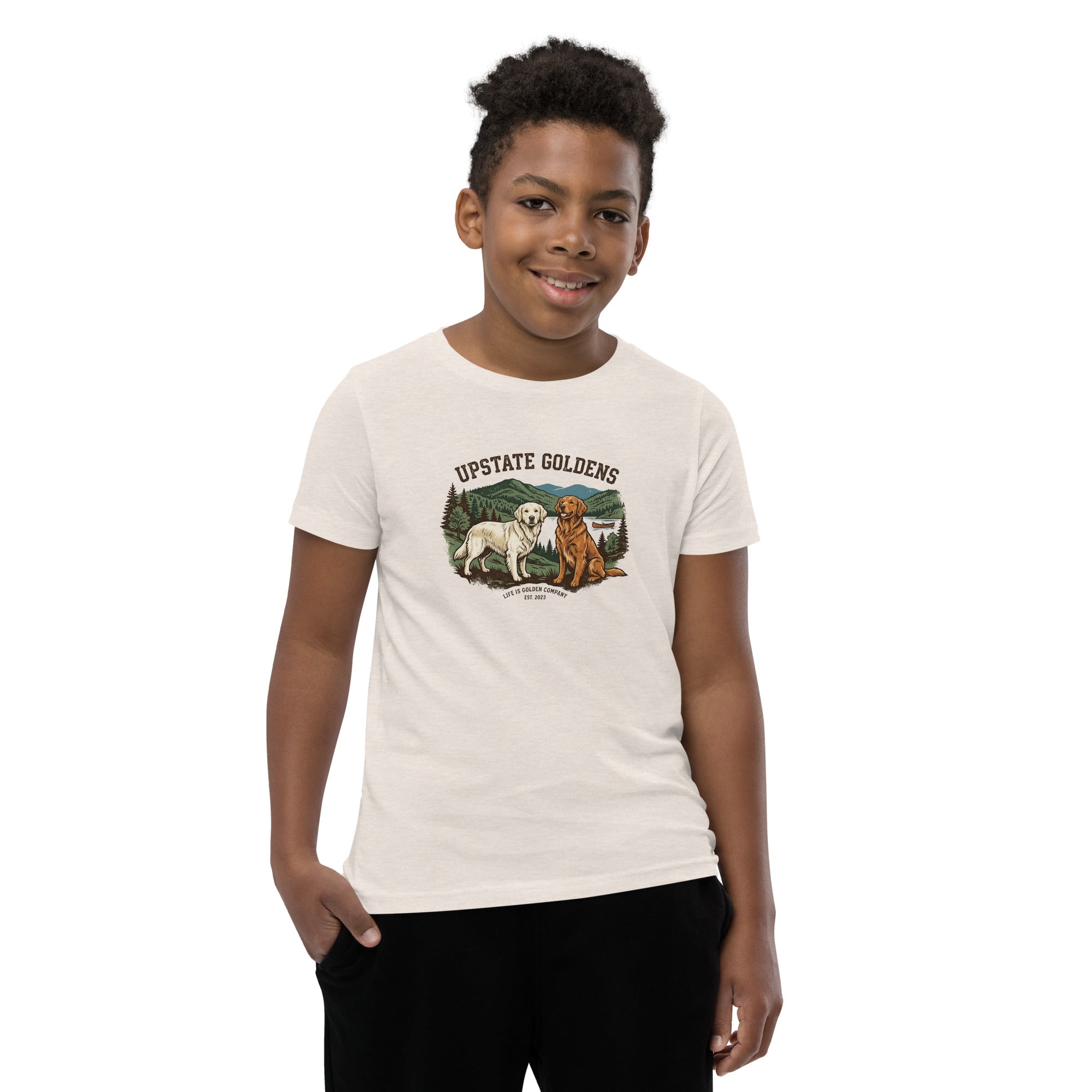 Upstate Goldens Youth Short Sleeve T-Shirt