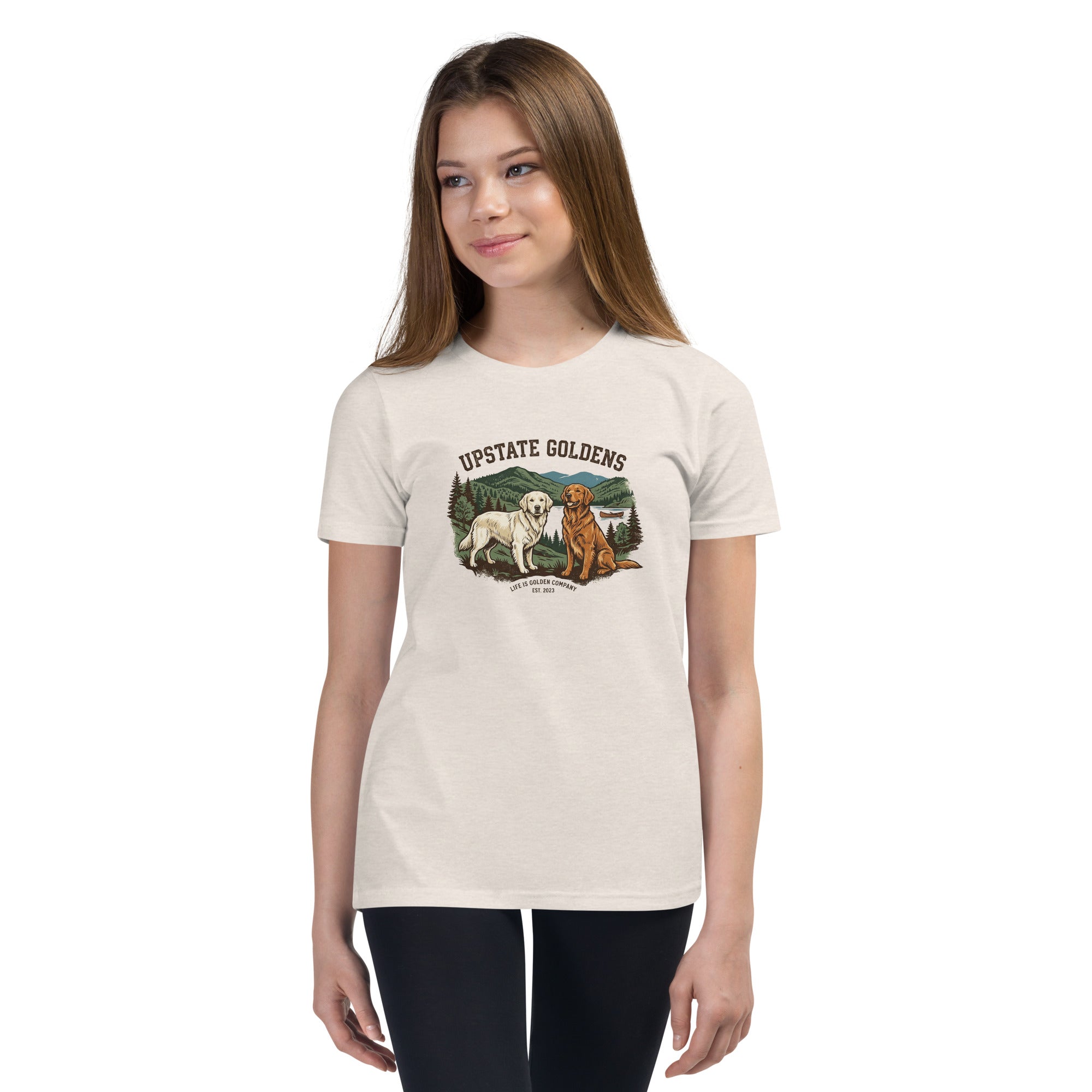 Upstate Goldens Youth Short Sleeve T-Shirt