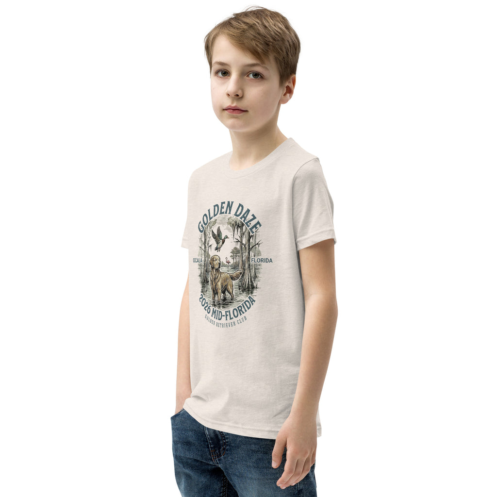 Golden Daze River Explorer Youth Short Sleeve T-Shirt