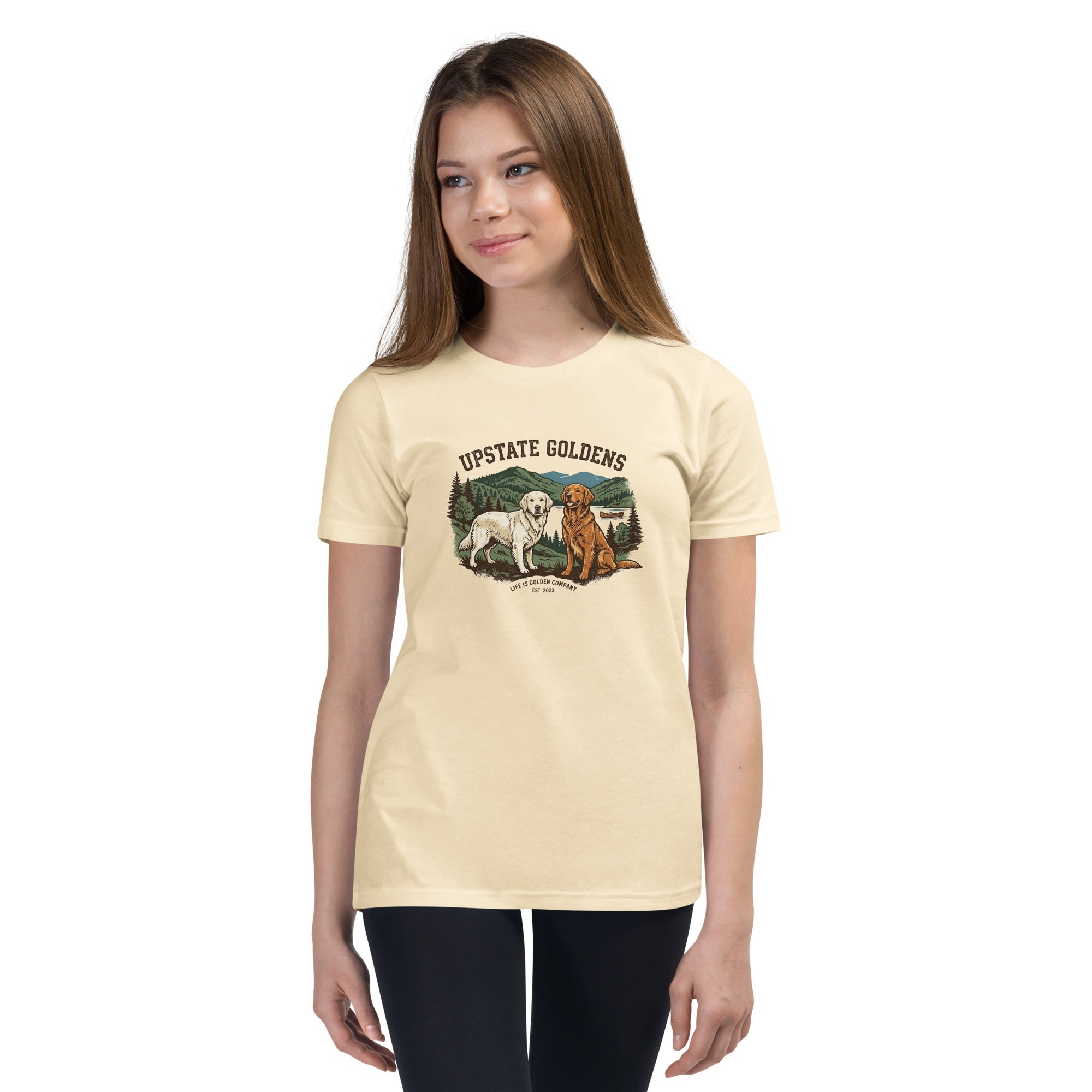 Upstate Goldens Youth Short Sleeve T-Shirt