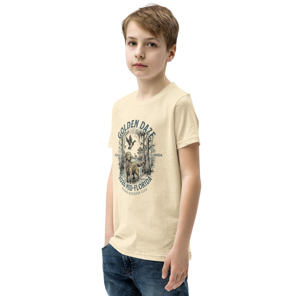 Golden Daze River Explorer Youth Short Sleeve T-Shirt