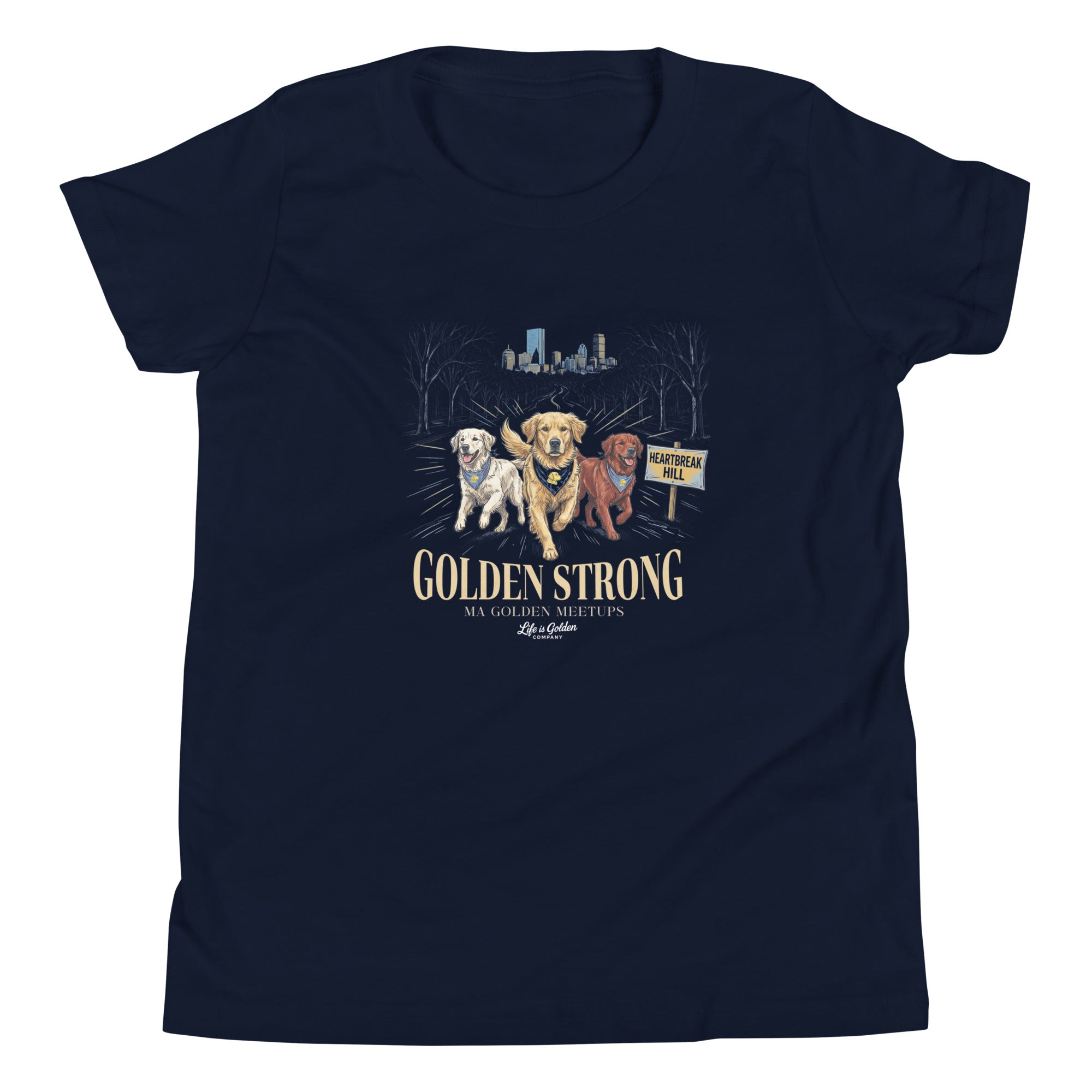 Heartbreak Hill Unisex Youth Short Sleeve Tee
