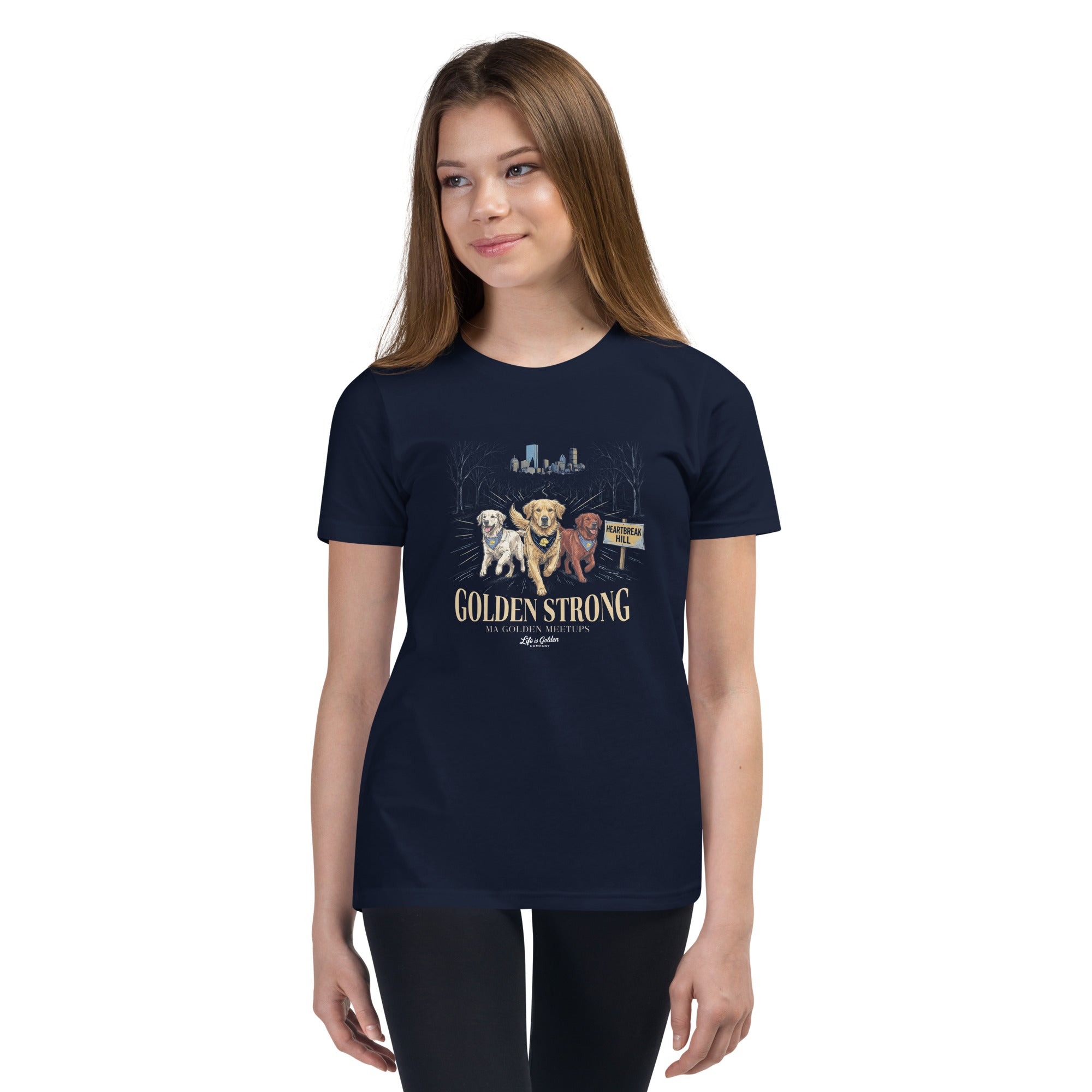 Heartbreak Hill Unisex Youth Short Sleeve Tee