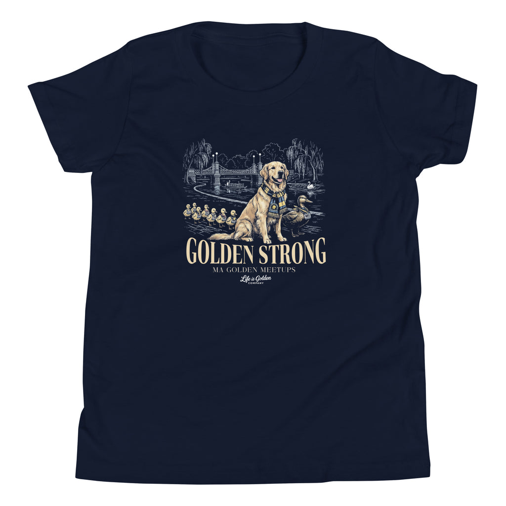 Make Way For Goldens Unisex Youth Short Sleeve Tee
