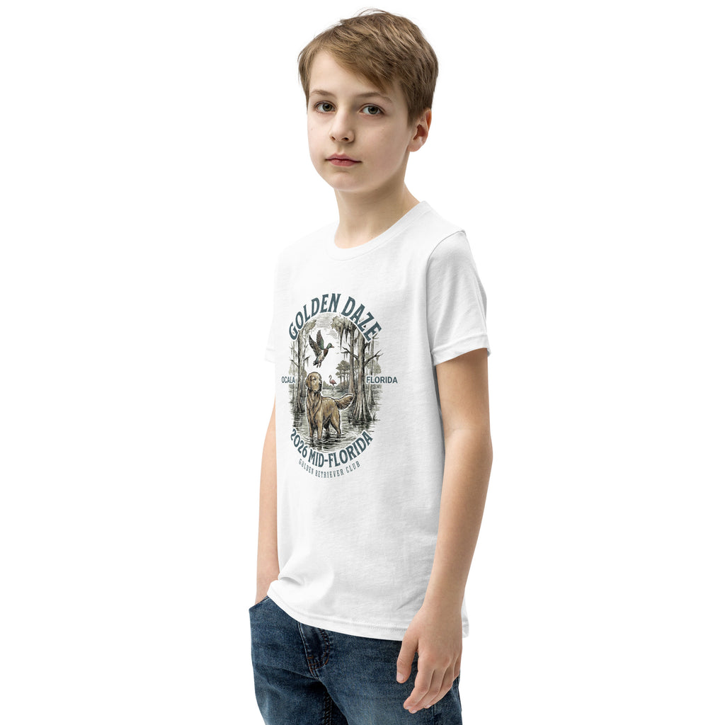Golden Daze River Explorer Youth Short Sleeve T-Shirt