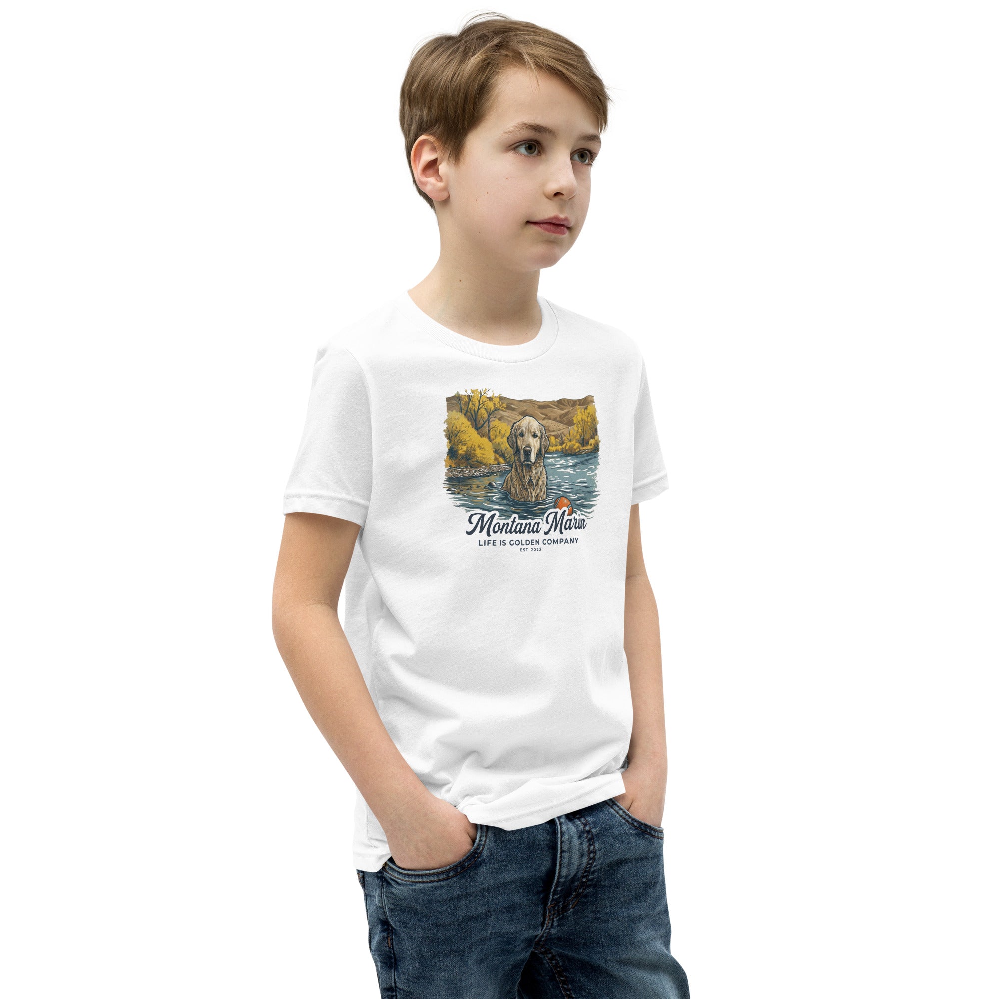 Montana Marin Youth Unisex Short Sleeve Tee