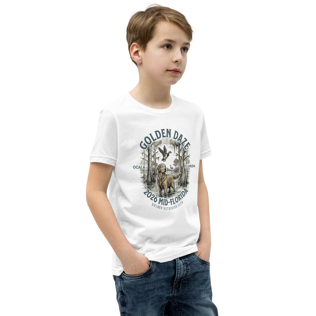 Golden Daze River Explorer Youth Short Sleeve T-Shirt