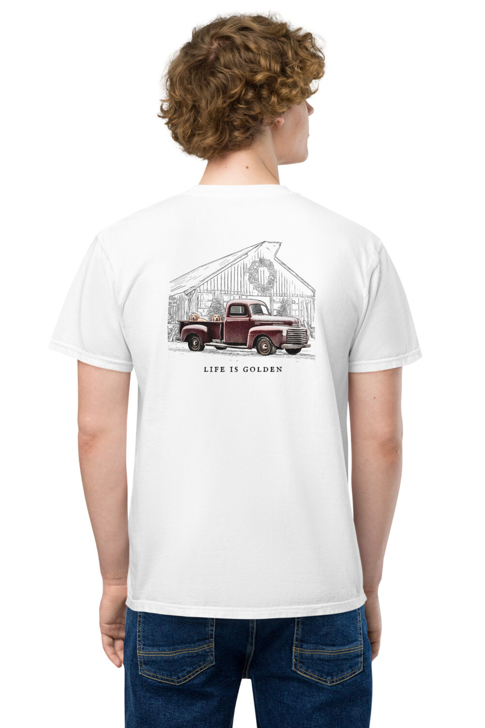 Vintage Truck Pocket Tee