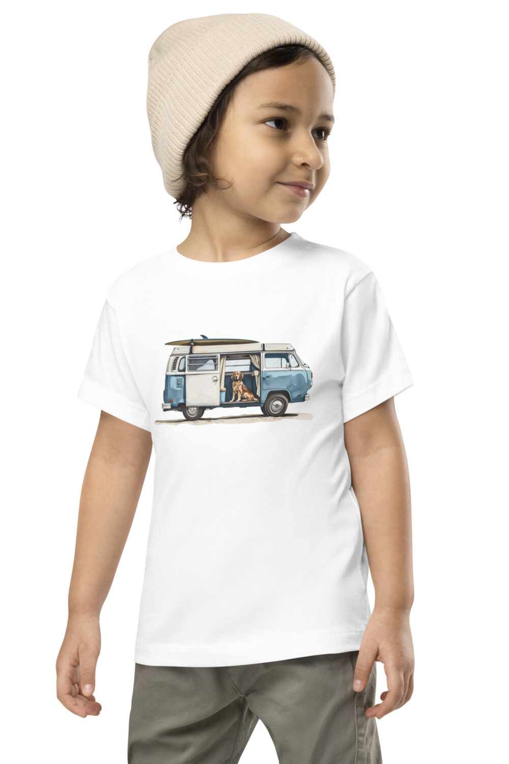 Golden Surf Van Toddler Tee