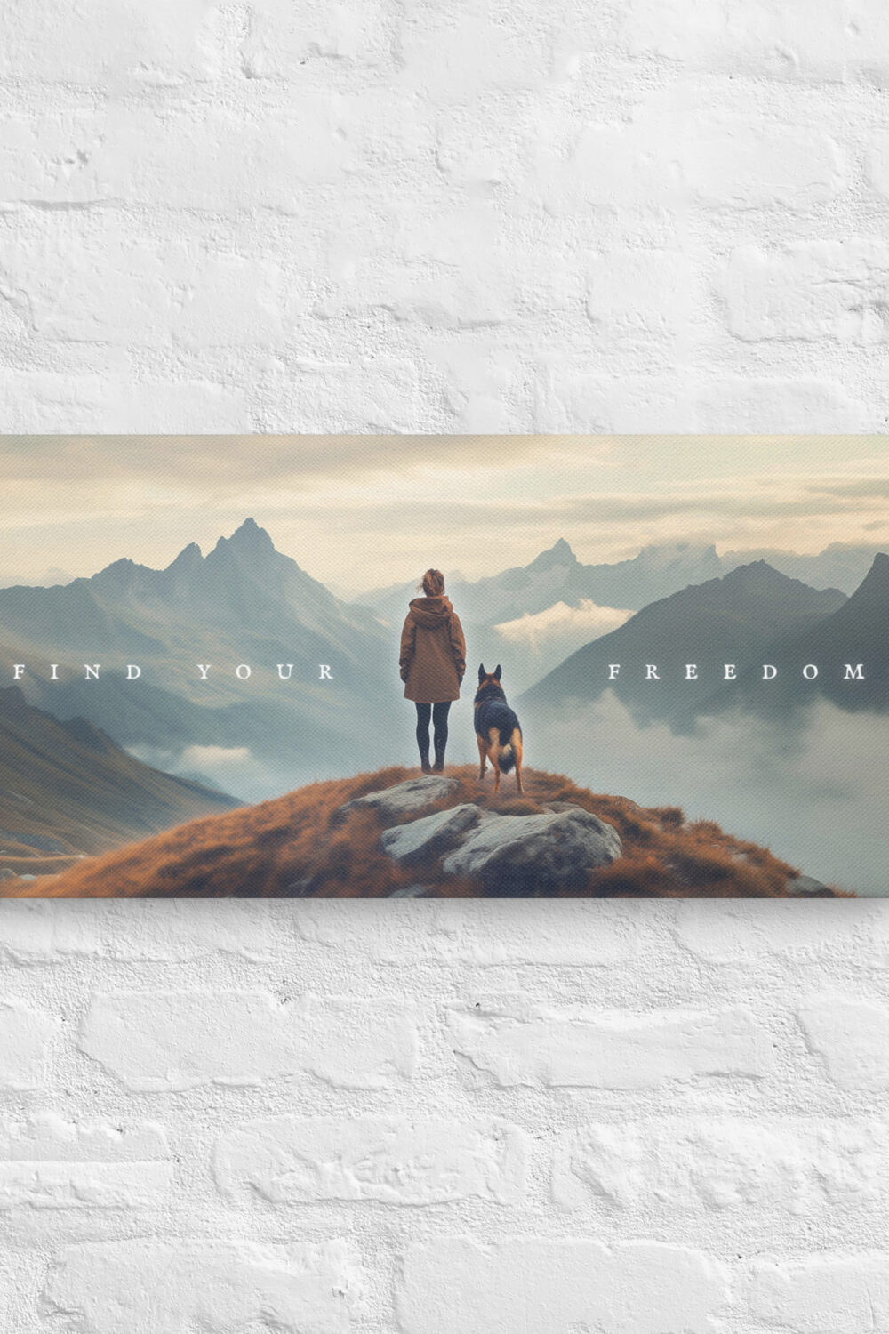 Shepherd Freedom Canvas (Small)