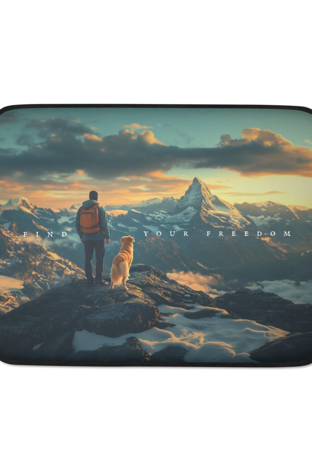 Golden Summit Laptop Case