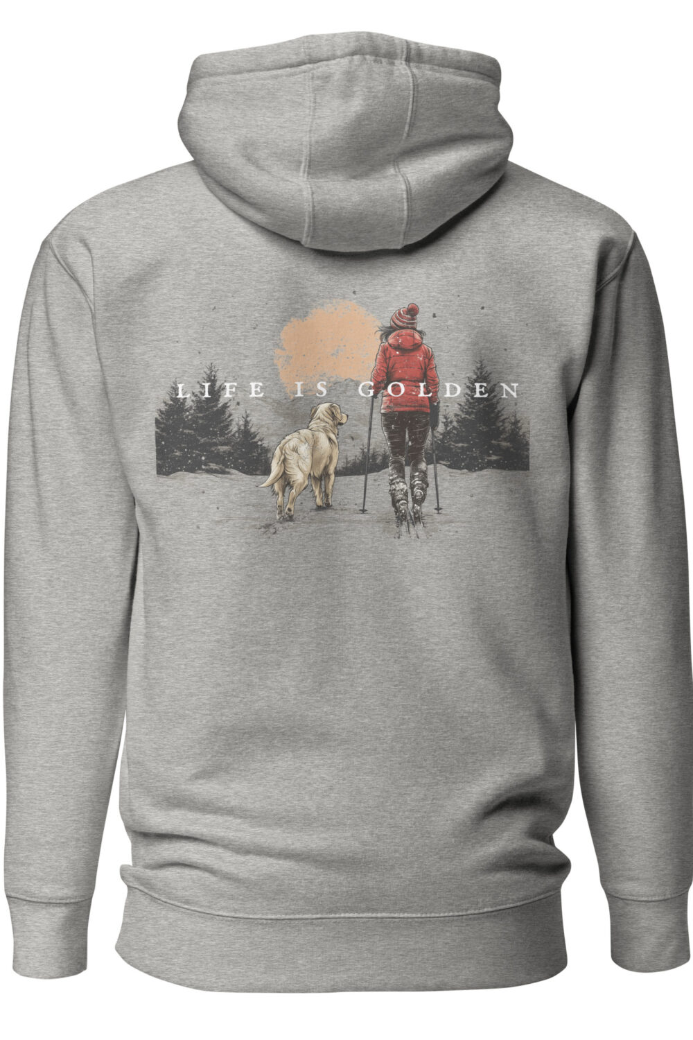 Golden Sunset XC Ski Hoodie