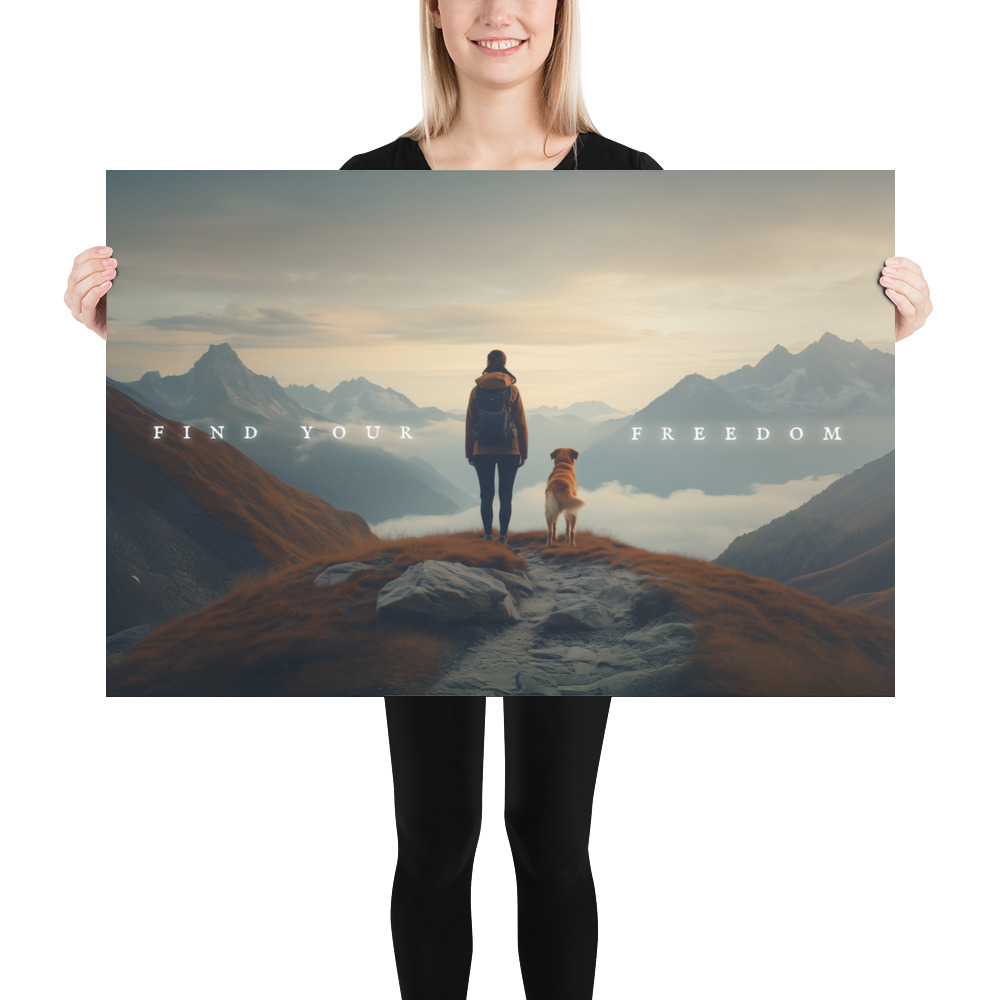 Golden Peaks Print