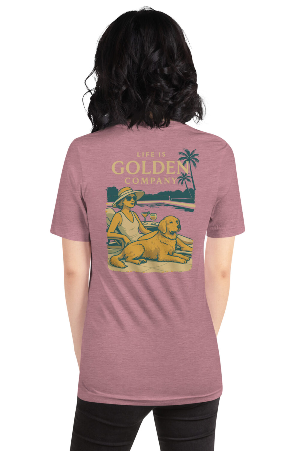 Easy Like Golden Sunday Tee