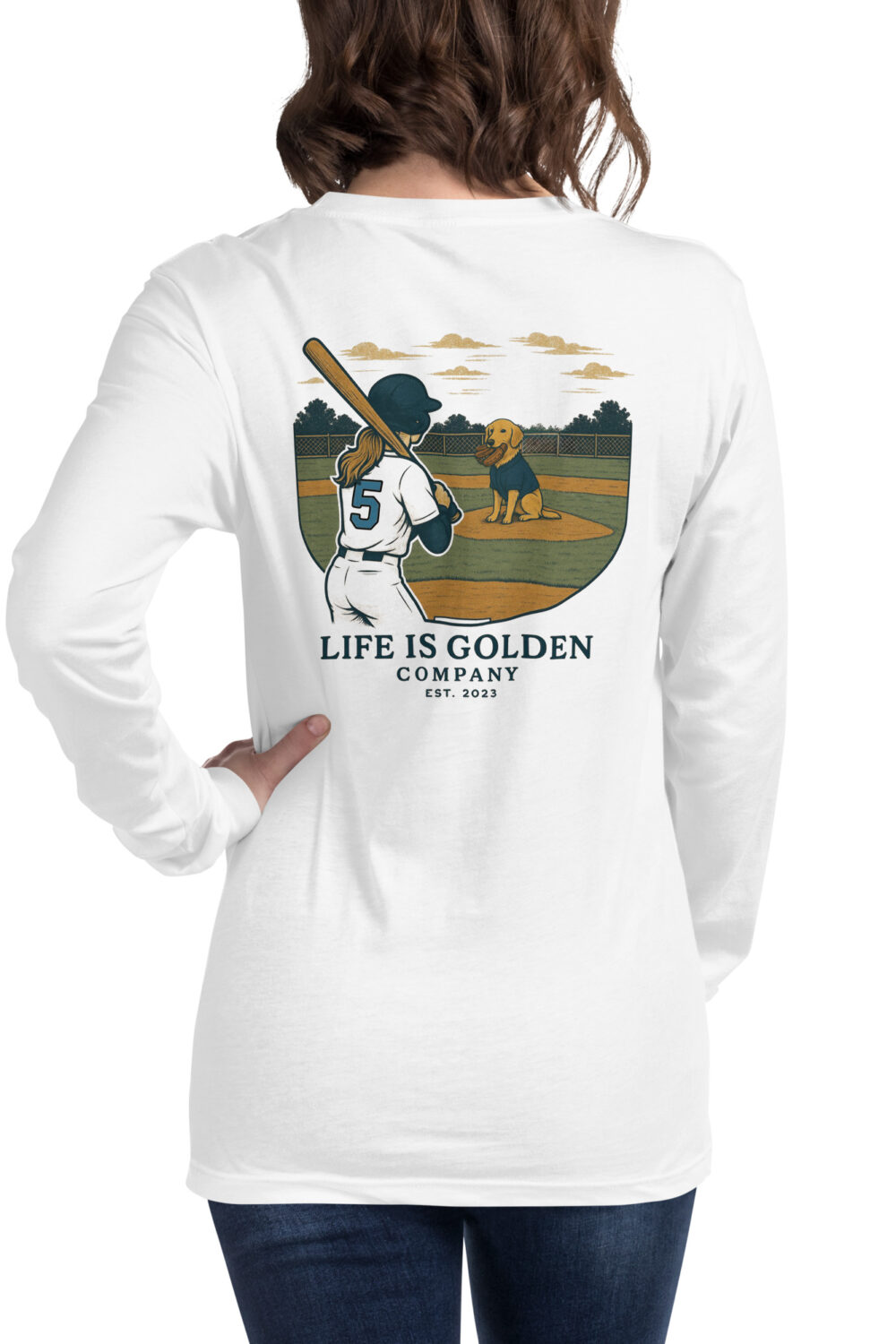 Batting Buddy Unisex Long Sleeve Tee