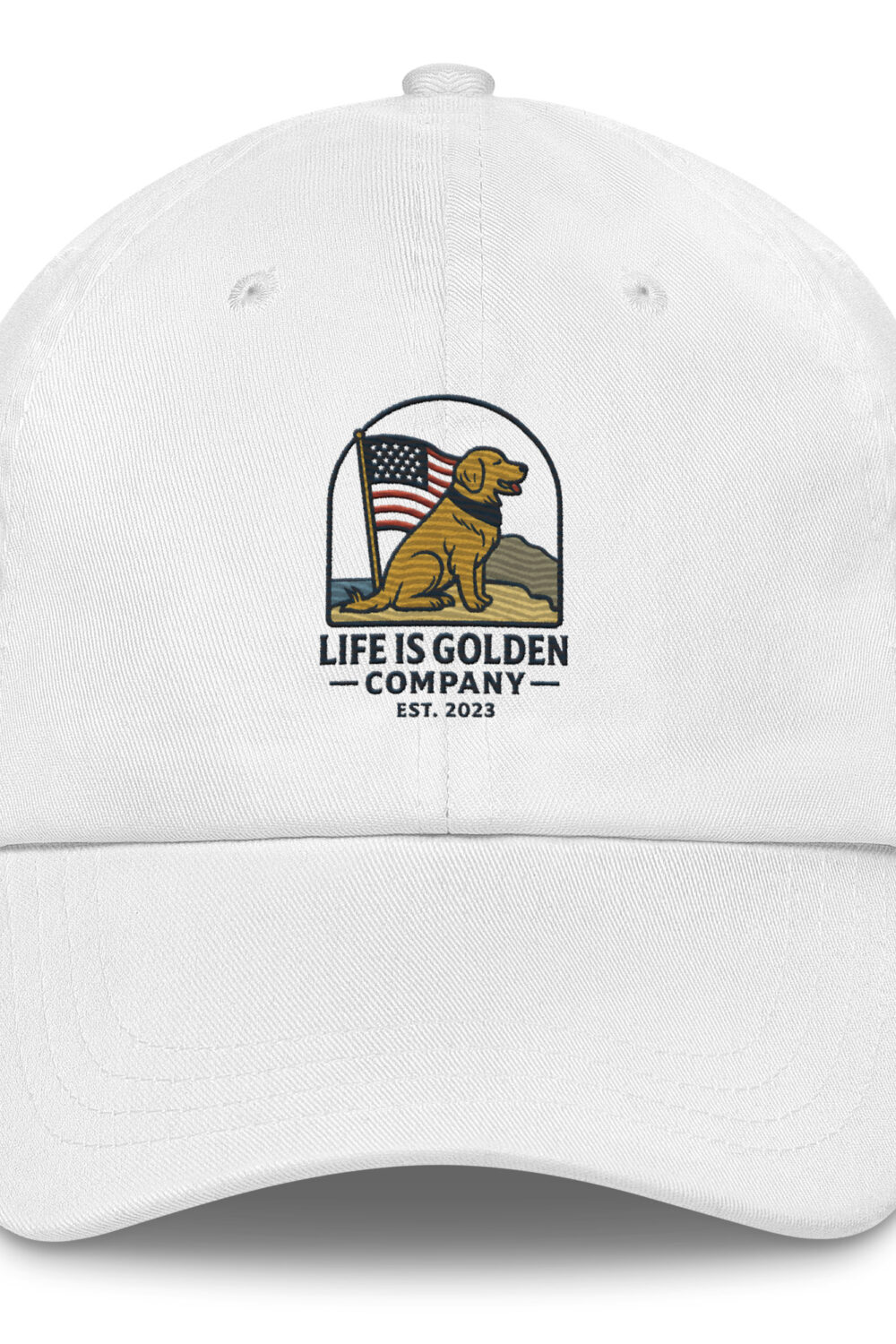 4th Classic Embroidered Dad Hat