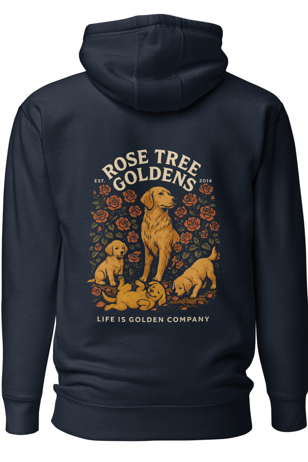 Rose Tree Goldens Custom Hoodie