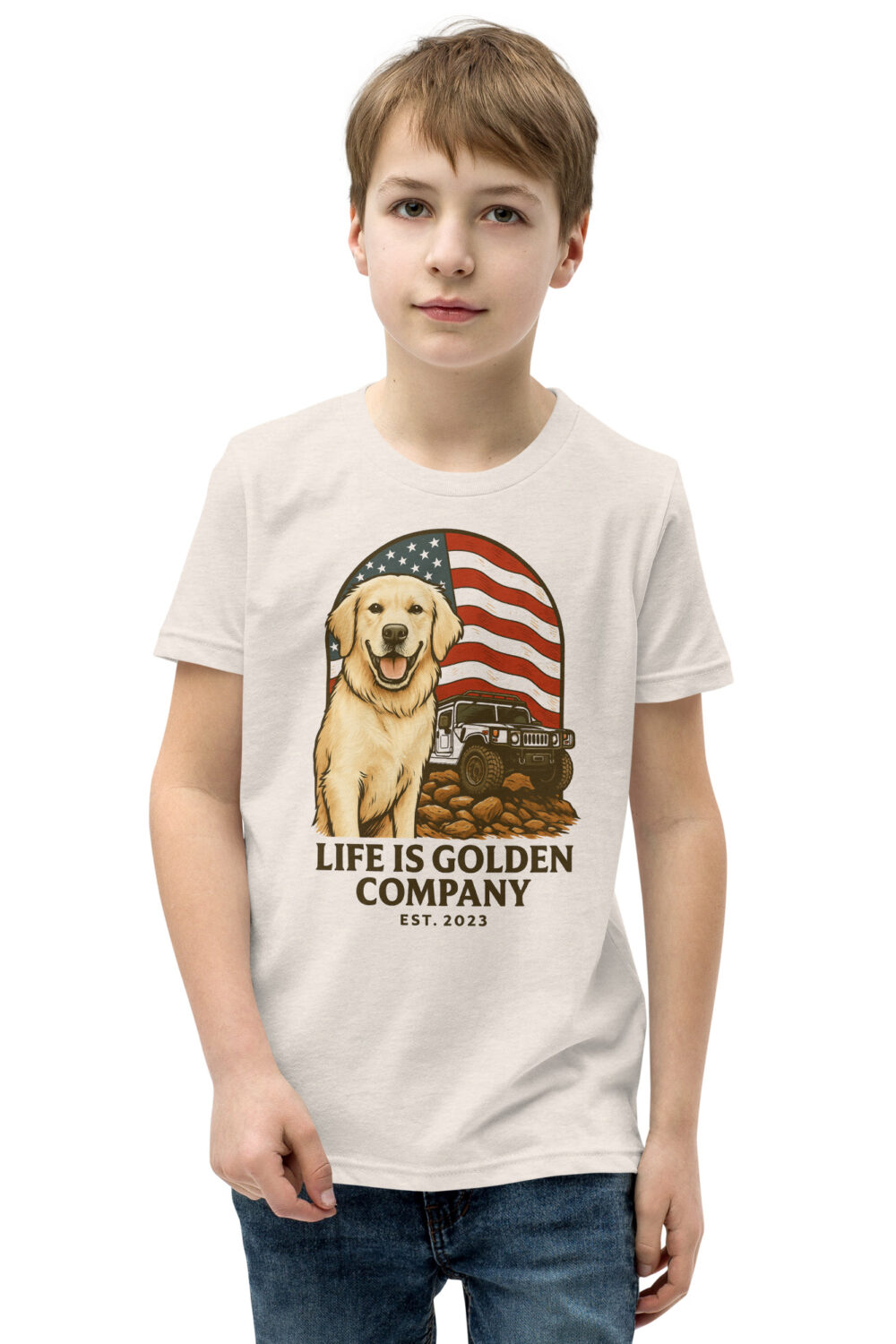 Star-Spangled Companion Youth Tee