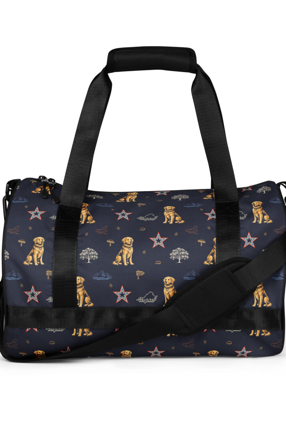 Heritage Oaks All-over print gym bag