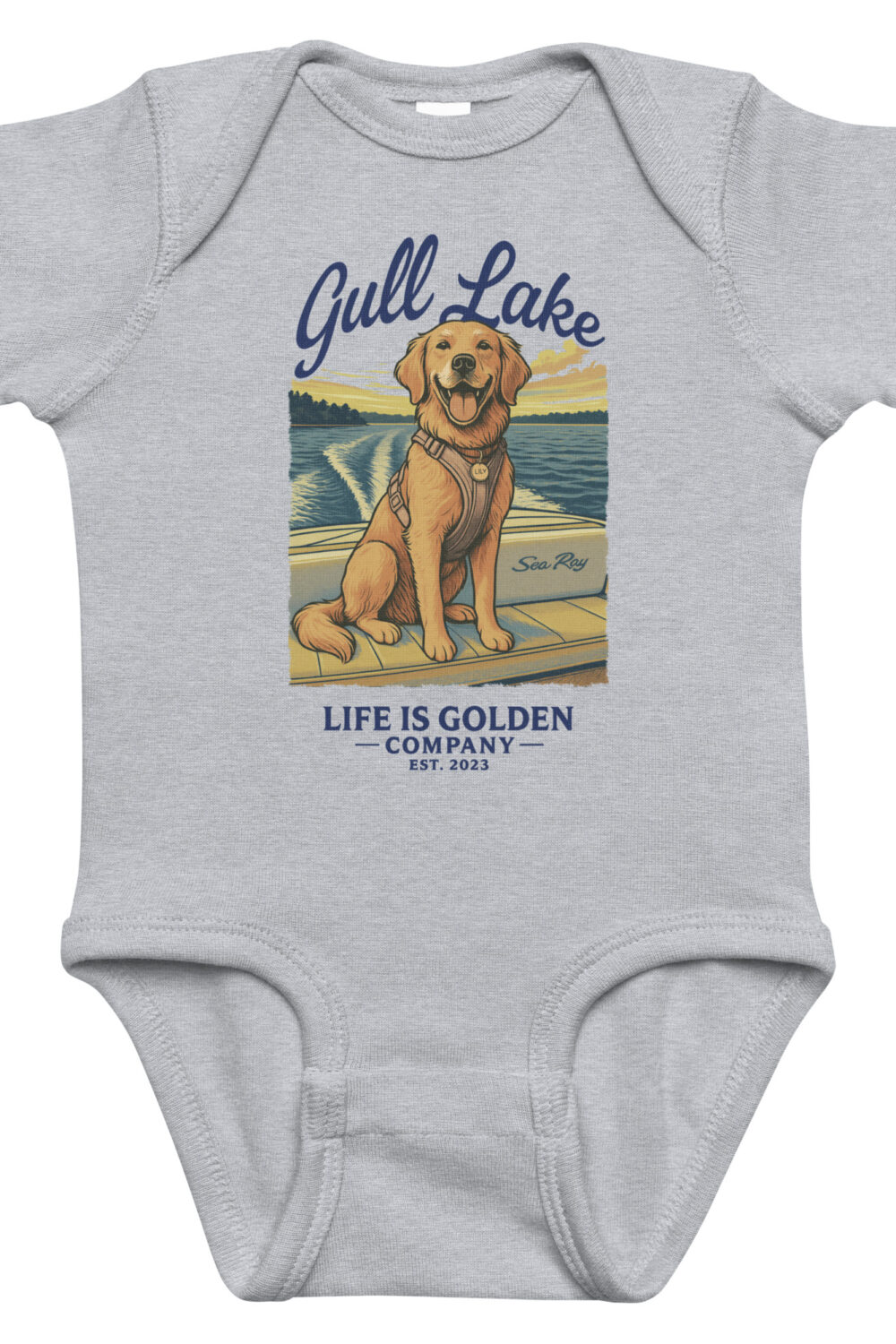 Logan Heide Custom Baby Onesie