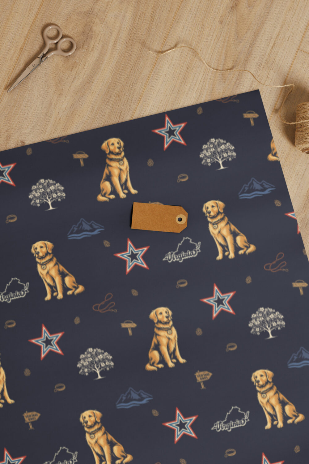 Heritage Oaks Gift wrap paper
