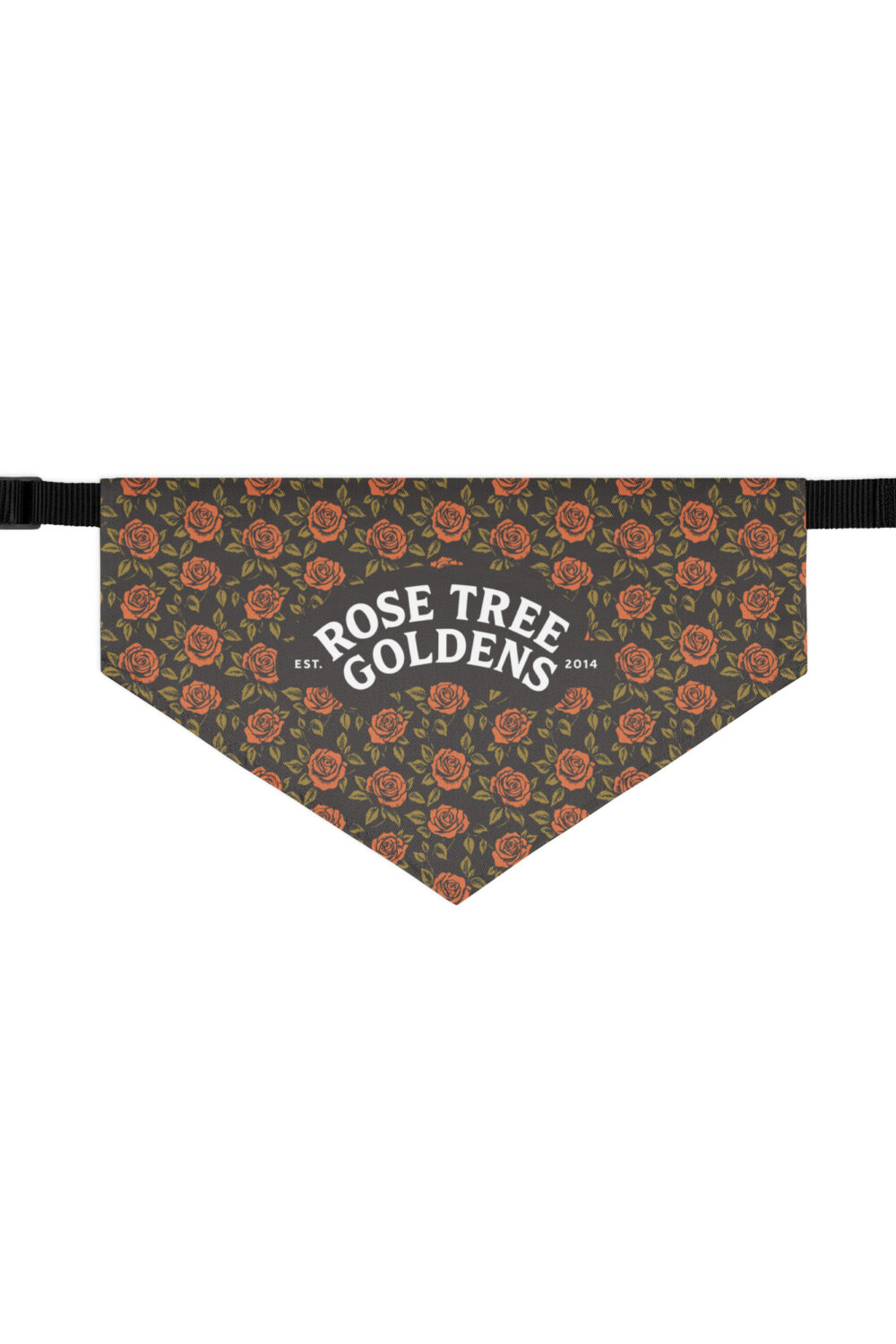 Rose Tree Goldens Bandana w/ Collar copy