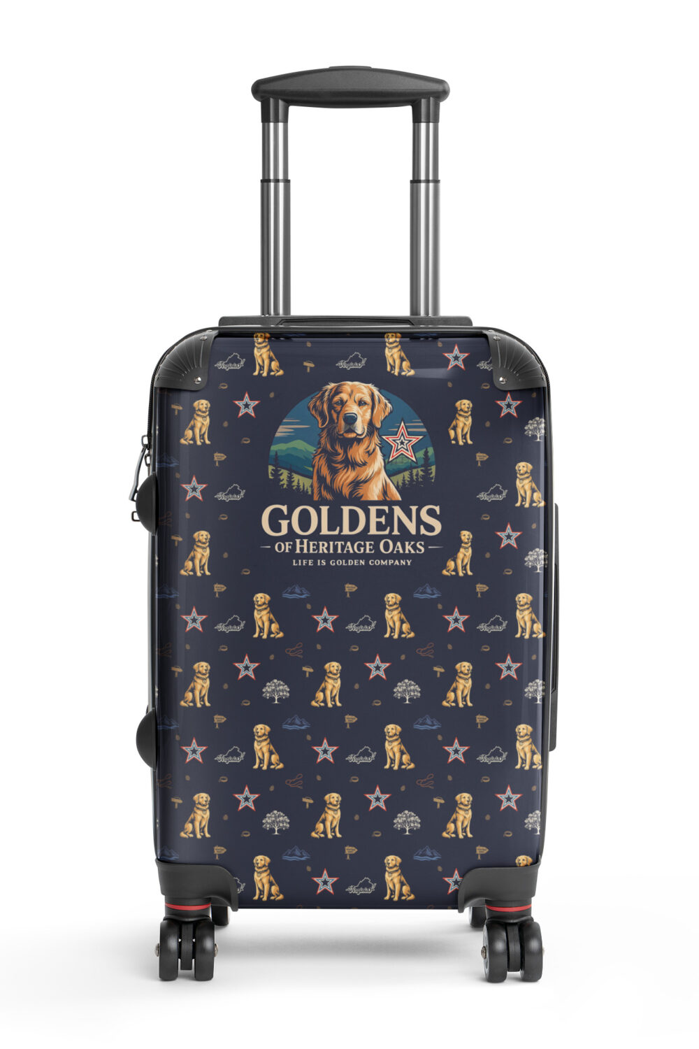 Heritage Oaks Hard-shell suitcase