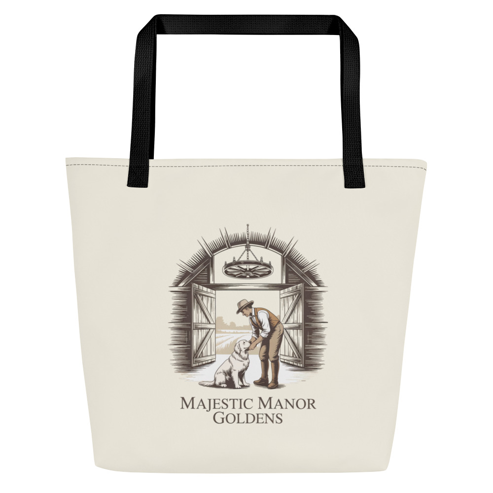 Majestic Manor III Large Tote Bag