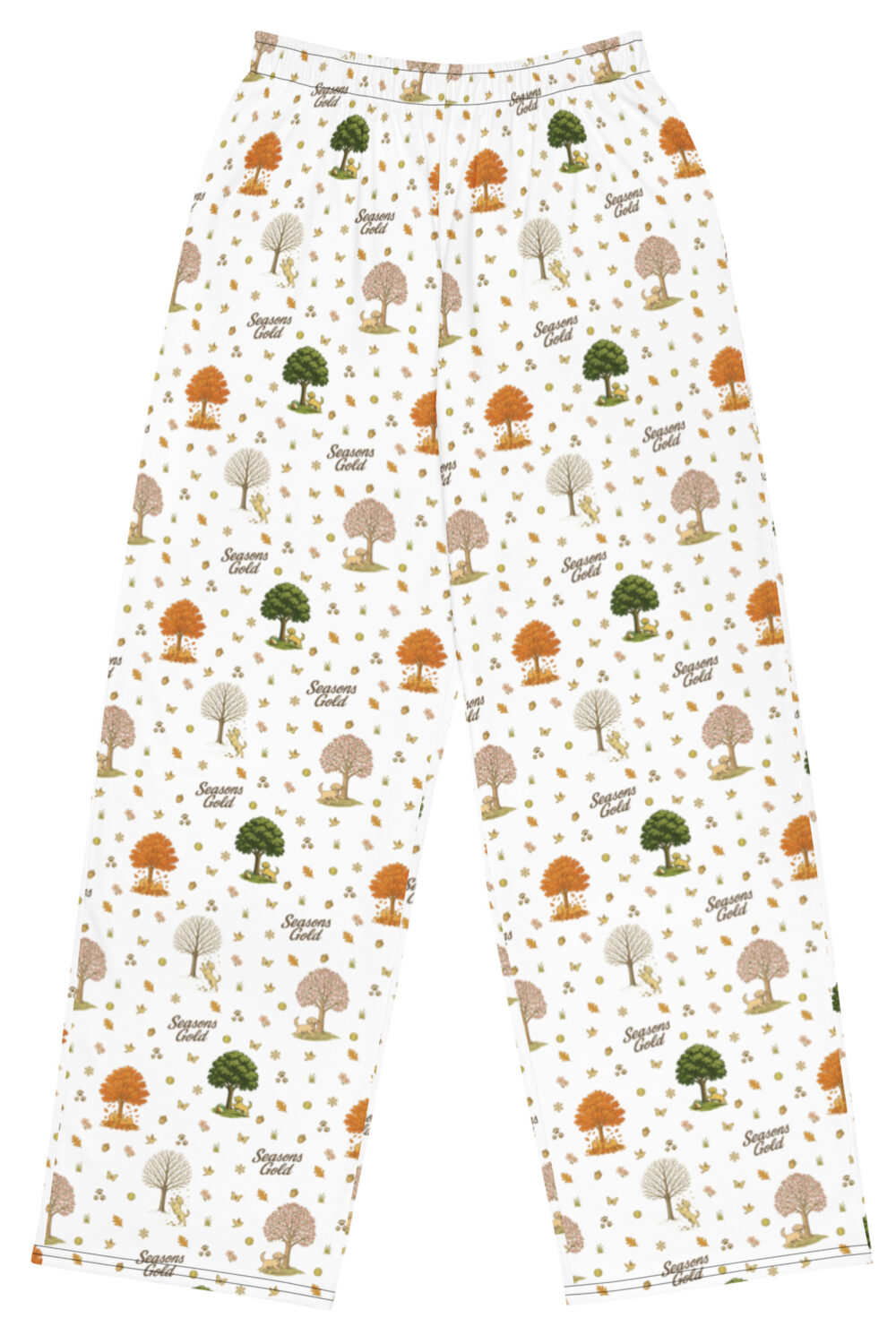 Seasons Gold unisex wide-leg pants