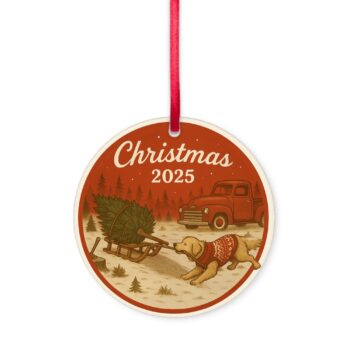 Christmas 2025 Acrylic Ornament