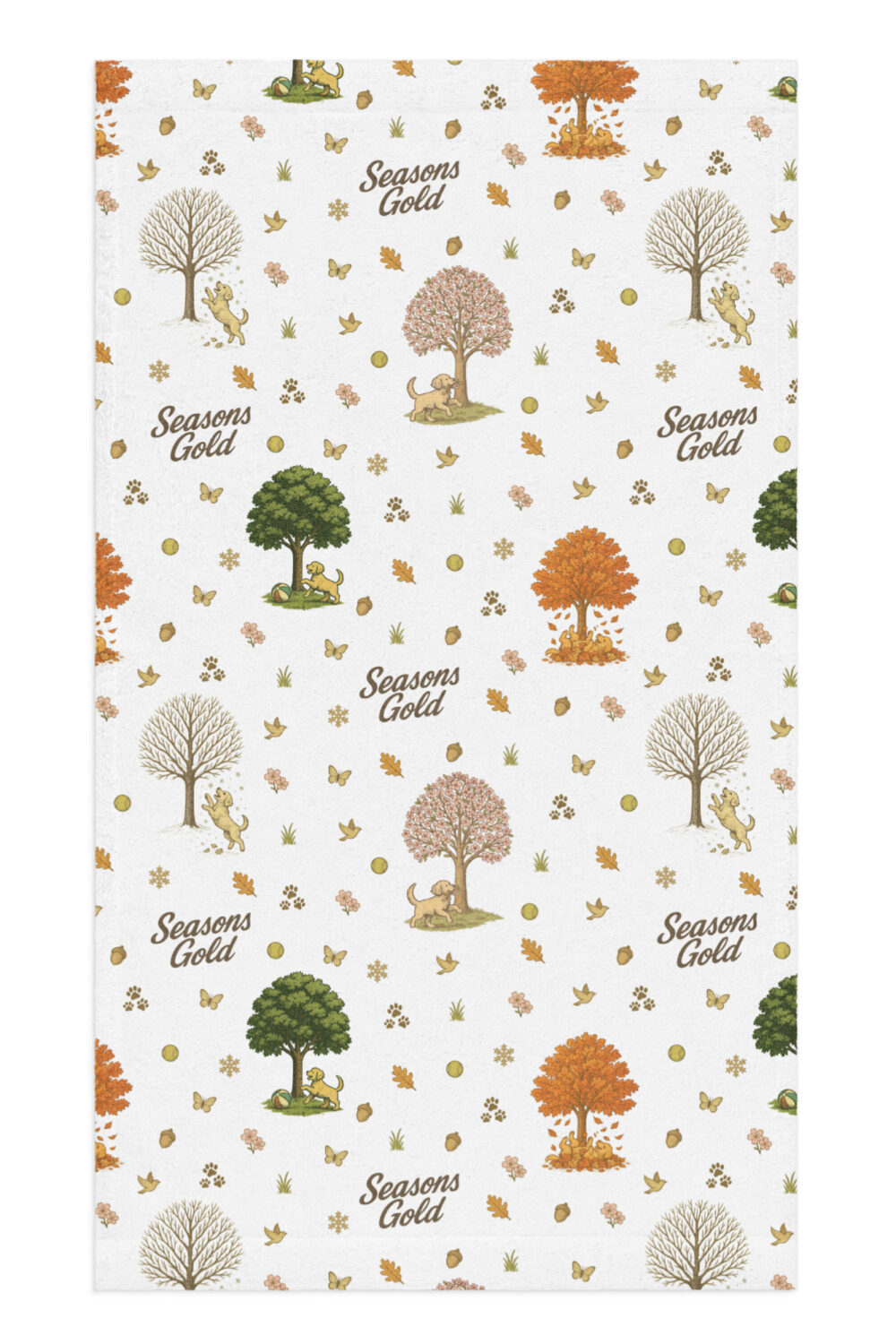 Seasons Gold Hand towel