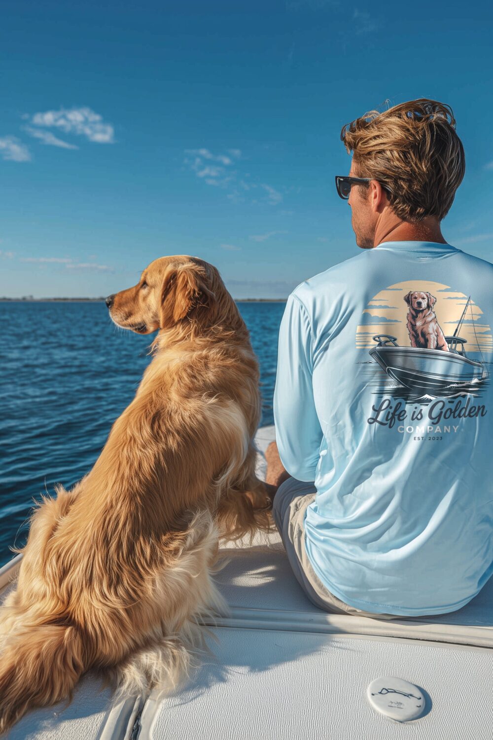 UV Protection Long Sleeve | Golden Hour Boat Shirt