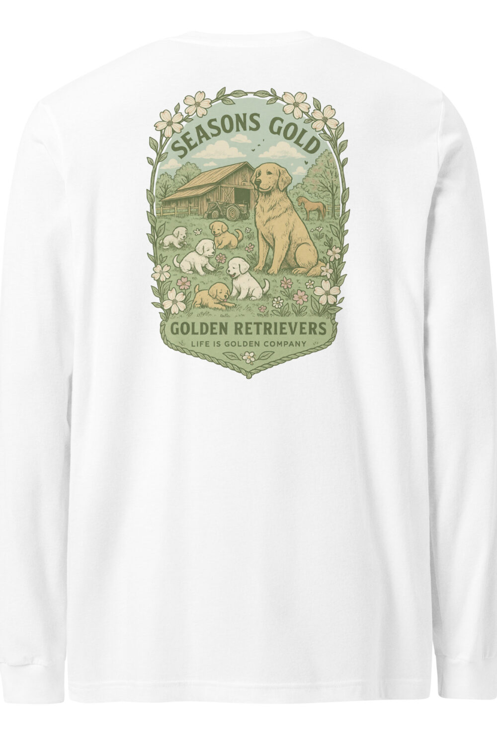 Seasons Gold Spring Unisex Long Sleeve Tee