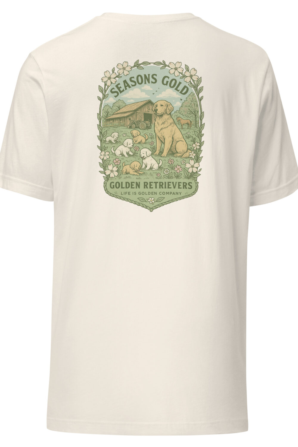 Seasons Gold Spring Unisex t-shirt