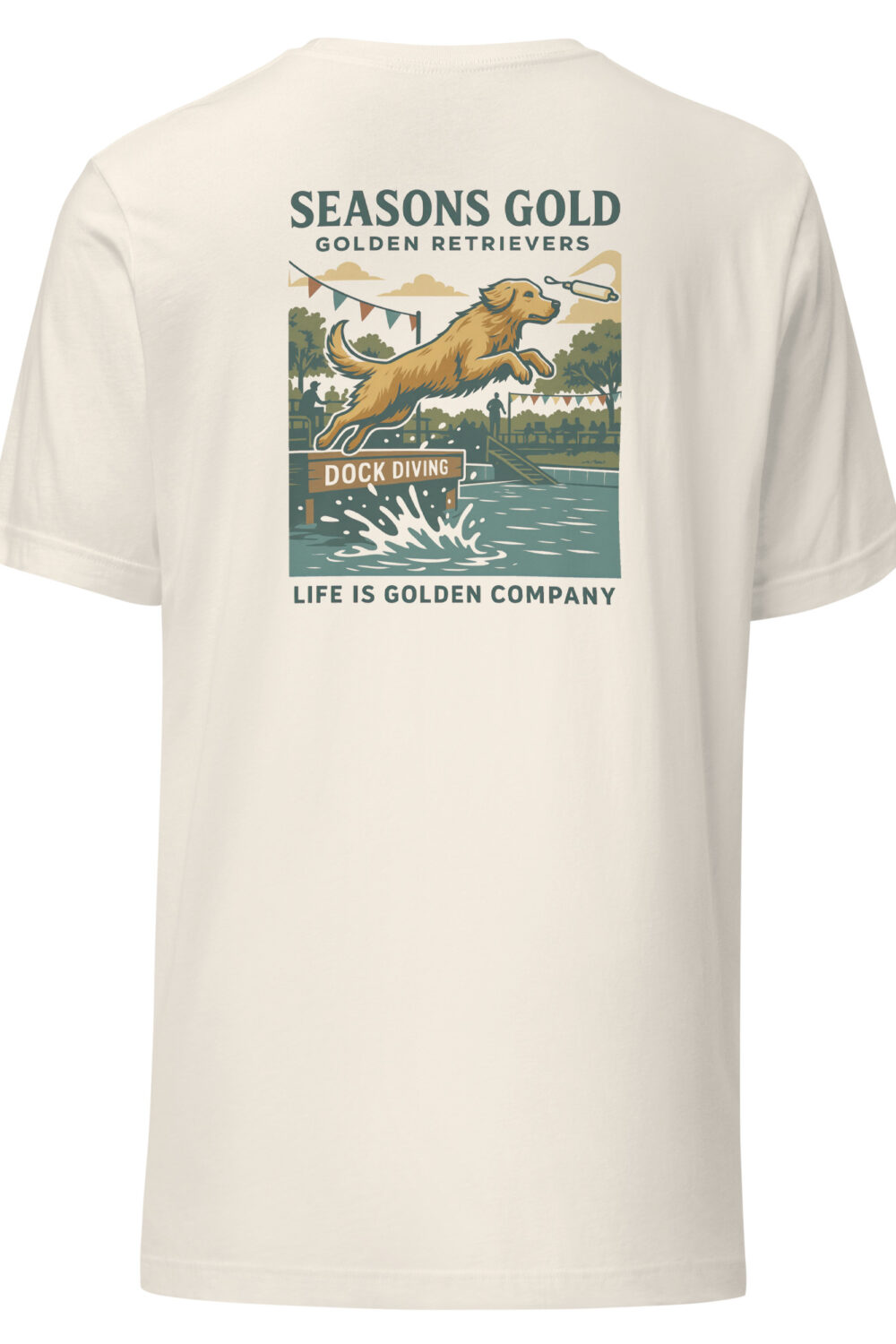 Seasons Gold Summer Unisex t-shirt