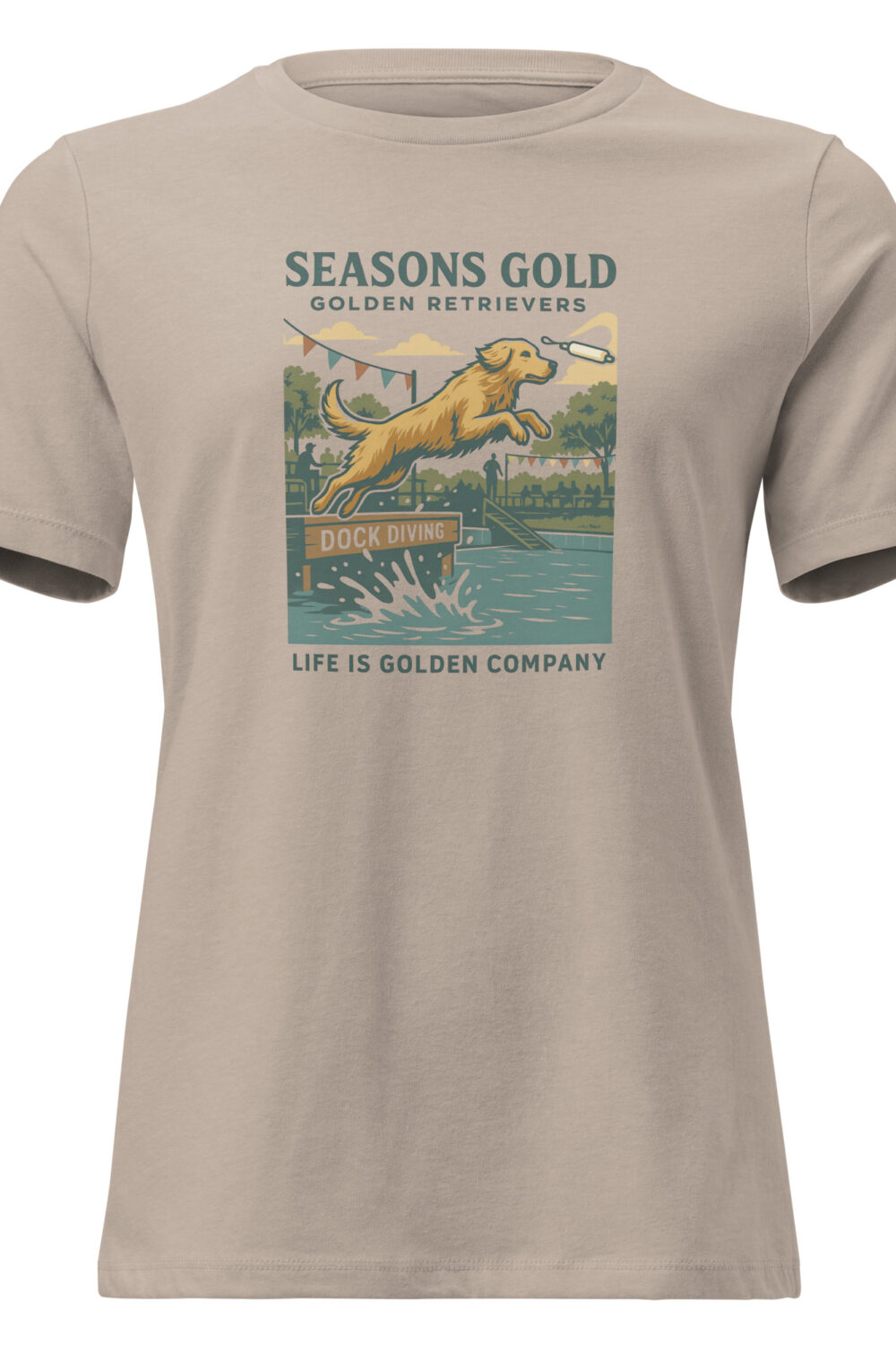 Seasons Gold Summer Women's Relaxed T-Shirt