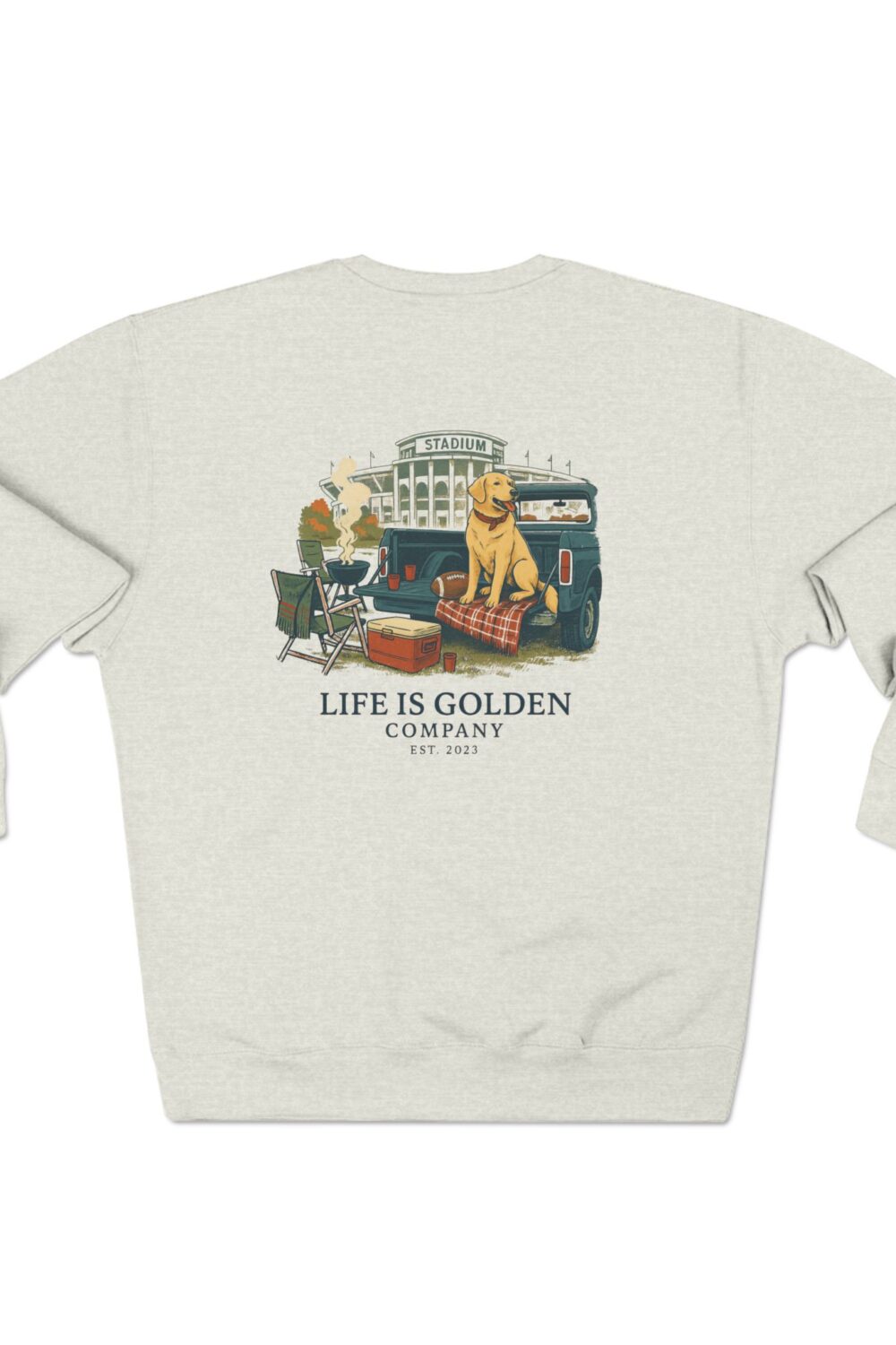 Game Day Sweatshirt - Yellow Lab Edition