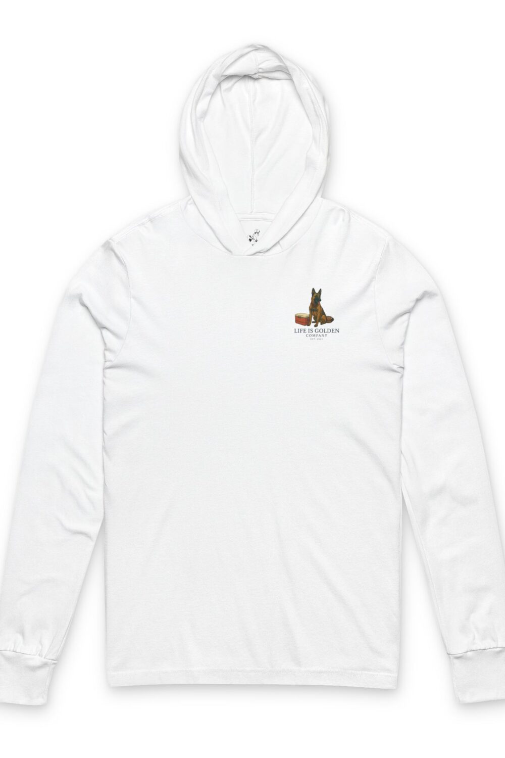Game Day Hooded Tee - Belgian Malinois Edition