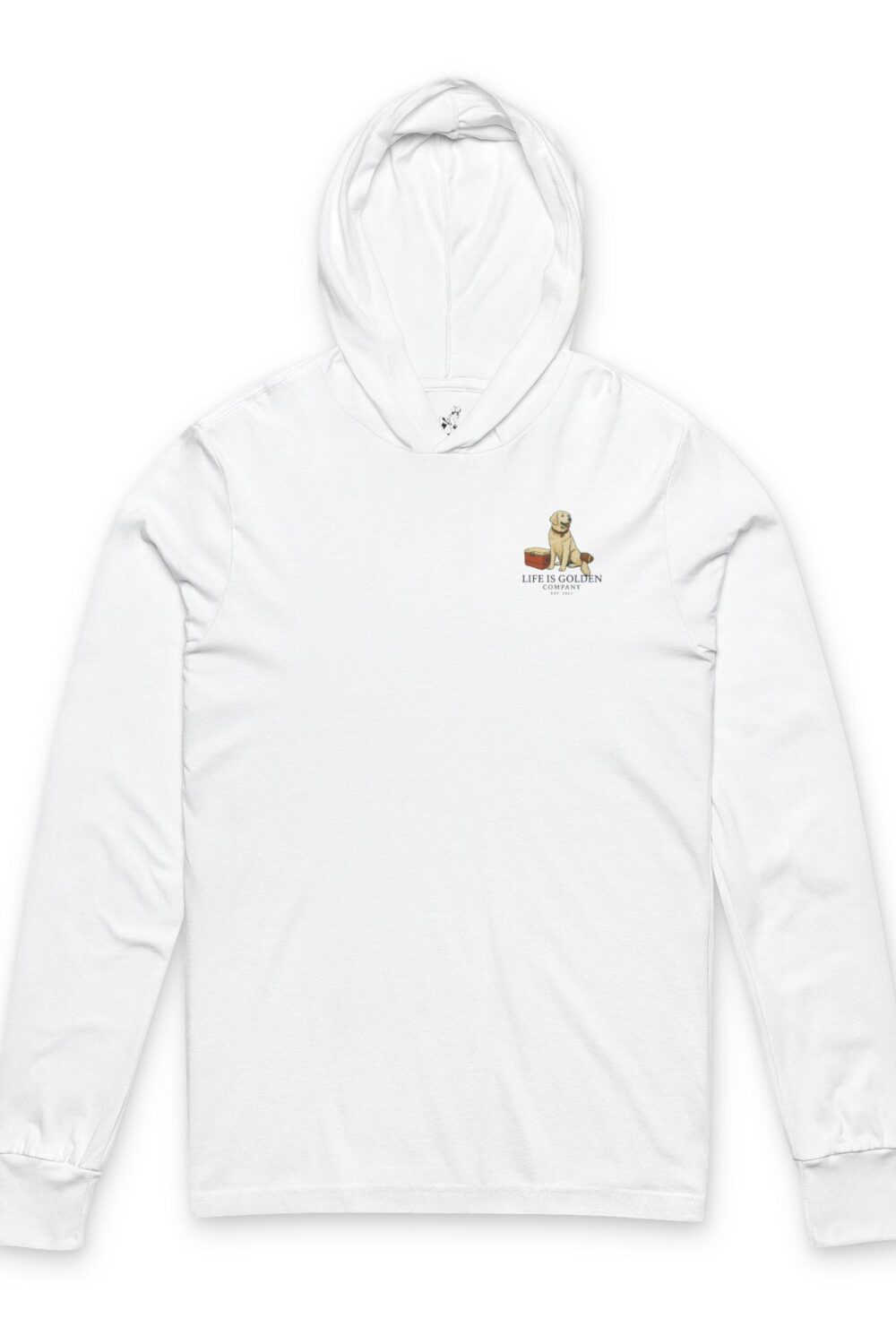 Game Day Hooded Tee - English Cream Golden Retriever Edition