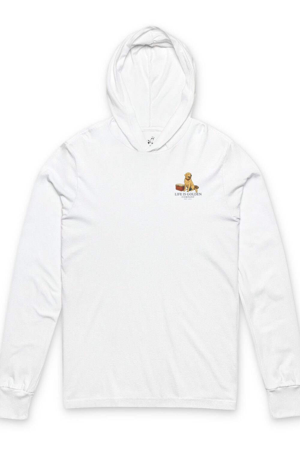 Game Day Hooded Tee - Yellow Lab Edition