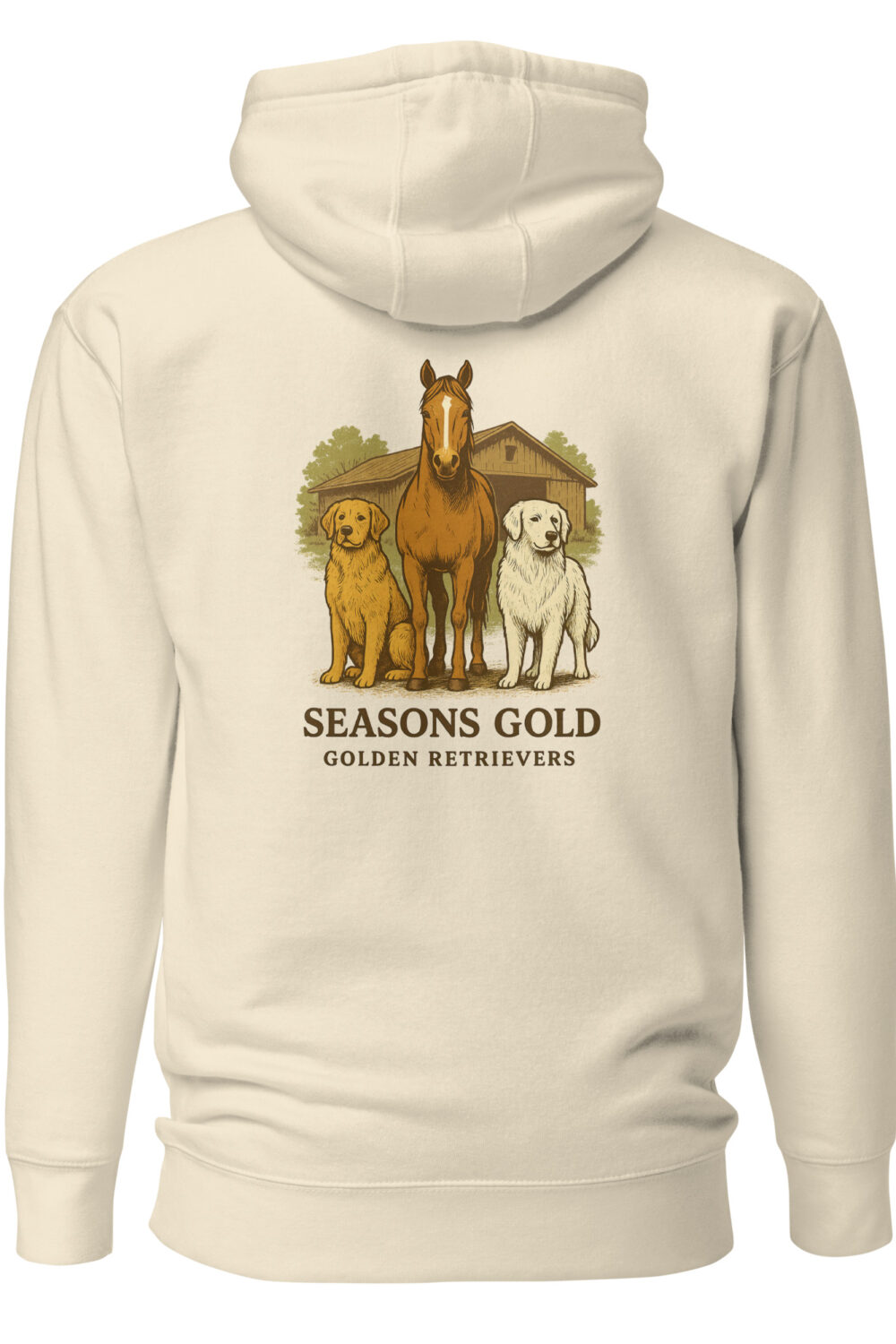 Seasons Gold Barn Companions Unisex Hoodie