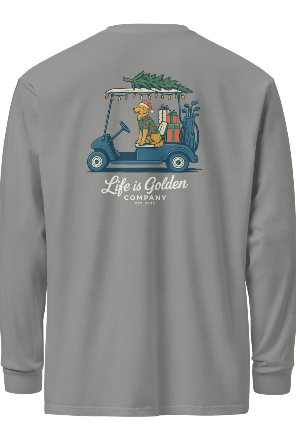 Holiday Rounds heavyweight long-sleeve shirt