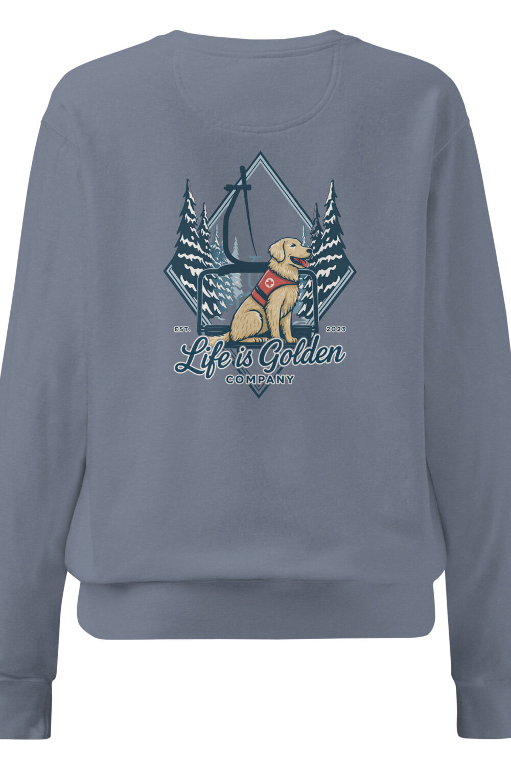 Golden Patrol Unisex garment-dyed sweatshirt