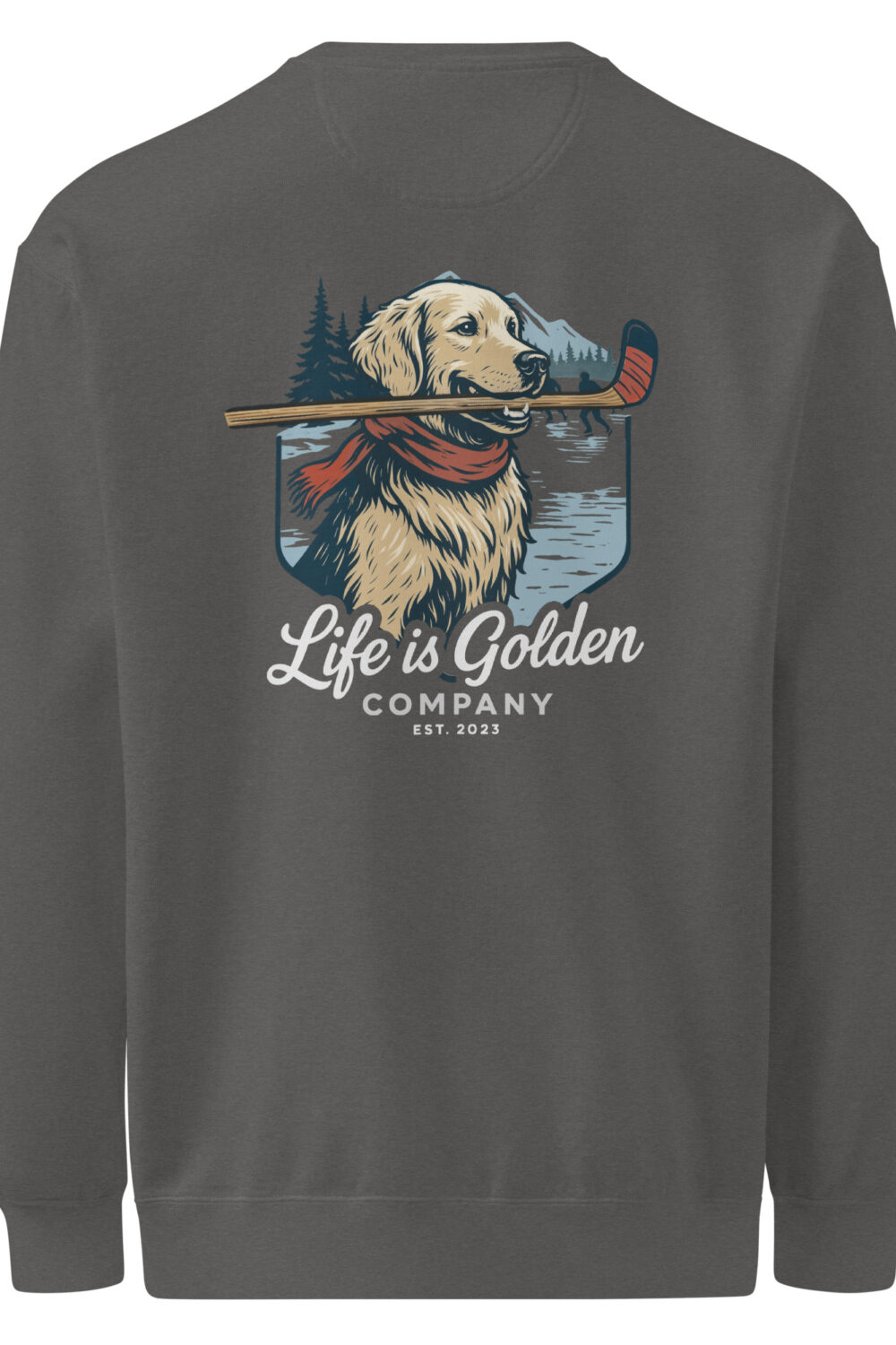 Heritage on Ice Unisex garment-dyed sweatshirt