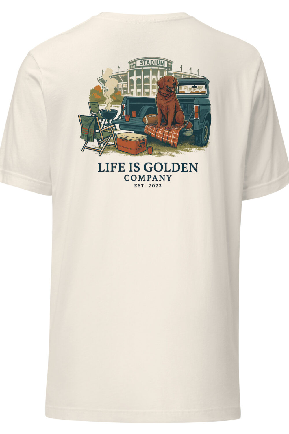 Game Day Tee - Chocolate Lab Edition