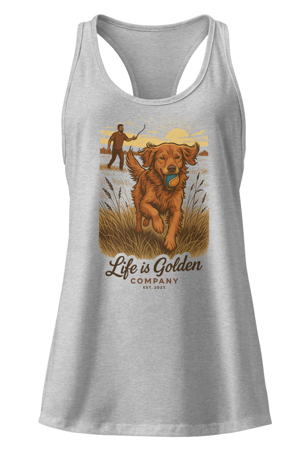 Kelsey Ennis Women’s fitted racerback tank top